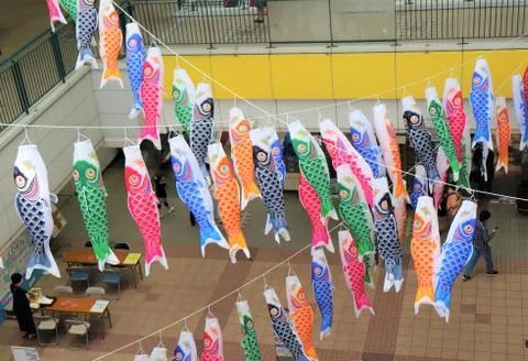 Carp streamer Stock Photos