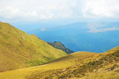 Carpathian mountains Foto stock
