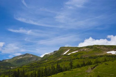 Carpathian mountains Stock Photos