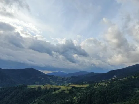 Carpathian Mountains Foto stock