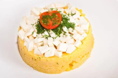 Carpathian refined dish Stock-Fotos
