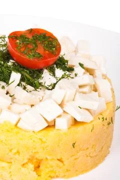 Carpathian refined dish Stock-Fotos