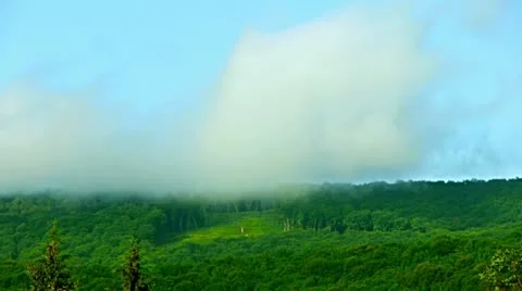 Carpathian timelapse Stockbeeldmateriaal 11145677