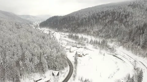 Carpathian vintage train Stock Footage 170777445