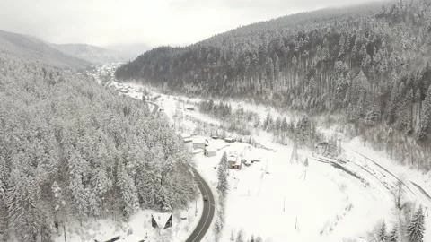 Carpathian vintage train Video stock 170777528