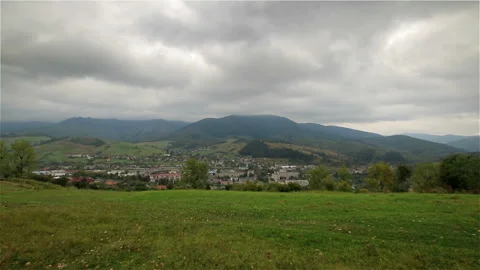 Carpathians Landscape Stock Footage 288182798