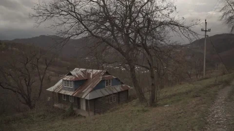 Carpathians, motorcycle Video stock 134322829
