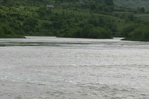 The carpathian's mountain river vol 2 Stock Footage 6523868