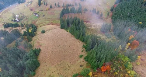 Carpathians mountains autumn Stock Footage 112010940