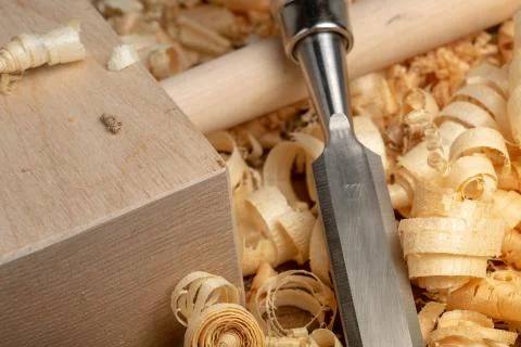 Carpenter cabinet maker hand tools on the workbench Stock Photos
