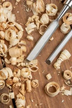 Carpenter cabinet maker hand tools on the workbench Stock Photos
