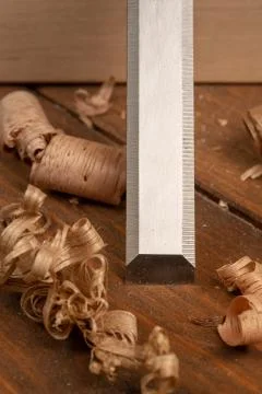 Carpenter cabinet maker hand tools on the workbench Stock Photos
