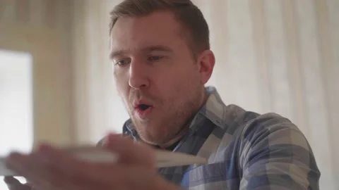 Carpenter chooses material for harvesting Stock-Footage 153495376