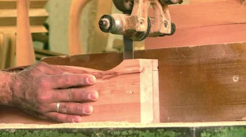 Carpenter doing his duty Stock Footage 10263413