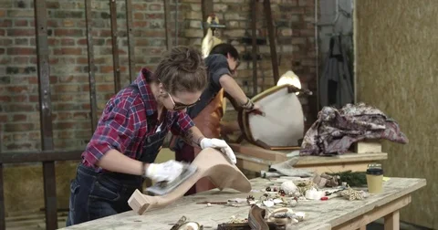 Carpenter Dream Team Stock Footage 84907088