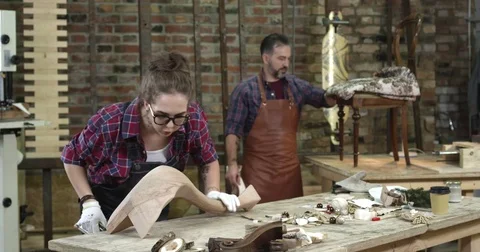 Carpenter Dream Team Stock Footage 84907825