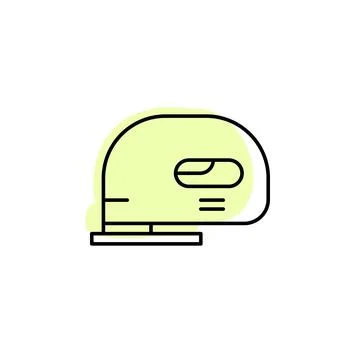 Carpenter, engineering with color shadow vector icon in construction tools se Stock Illustration