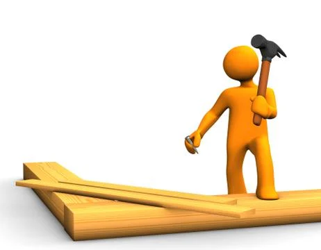 Carpenter Stock Illustration