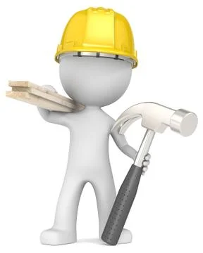 The Carpenter. Stock Illustration