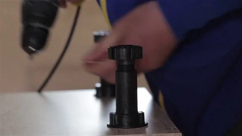 Carpenter legs attached Video stock 85092993