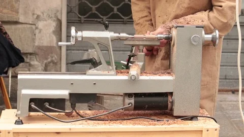 Carpenter man working wood Stock Footage 116608419