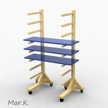 Carpenter stand 3D Model