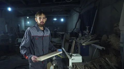 Carpenter talks about the work Stock Footage 102252022