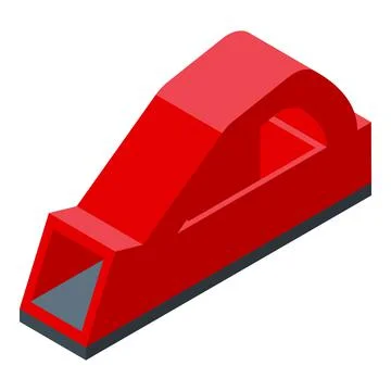 Carpenter tool icon isometric vector. Wall construction Stock Illustration