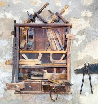 Carpenter tools Stock Photos