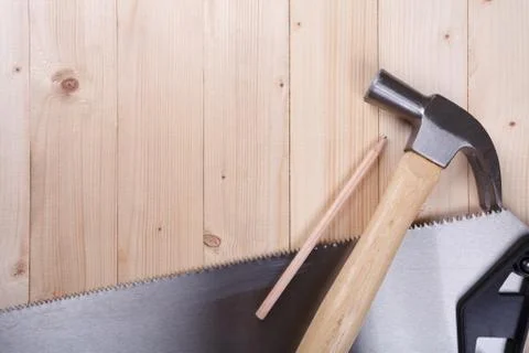 Carpenter tools Stock Photos