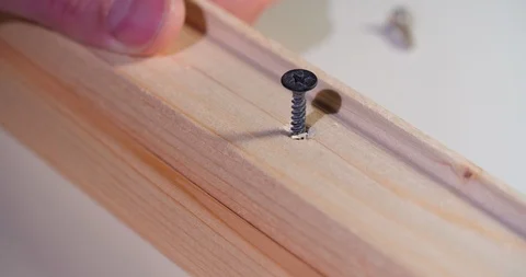 Carpenter at work 库存影片 87457978