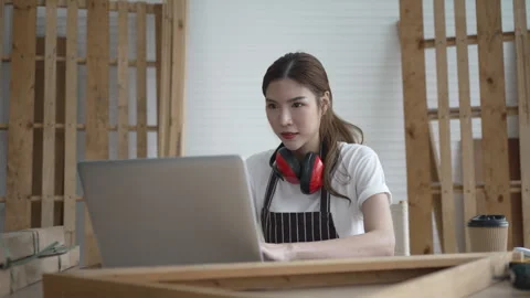 Carpenter work at workshop. Stock Footage 244147095