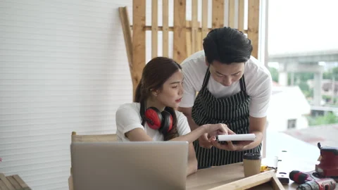 Carpenter work at workshop. Stock Footage 244147290