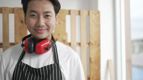 Carpenter work at workshop. 스톡 동영상 244148741