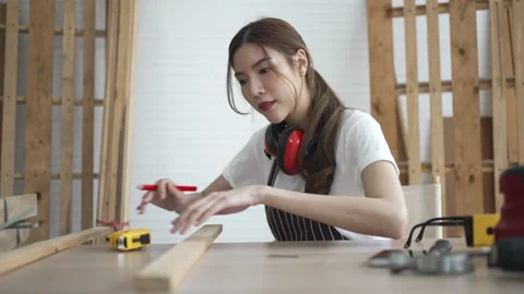 Carpenter work at workshop. Stock Footage 244148746