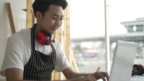 Carpenter work at workshop. Stock Footage 244148835