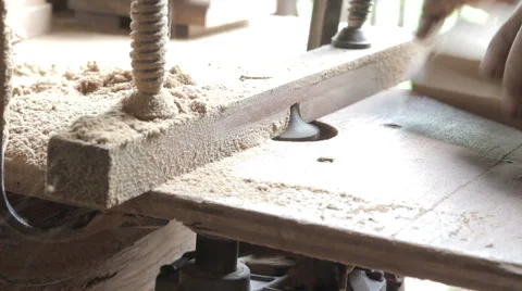 Carpenter working Stock Footage 48921500