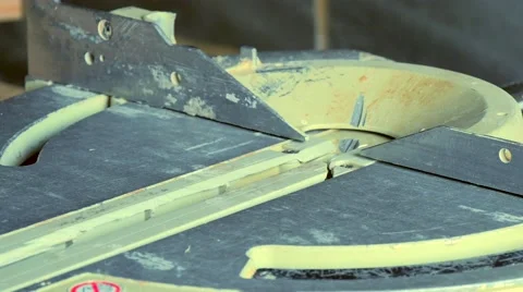 Carpenter working in new house under construction Stock Footage 49525835