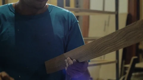 Carpenters workshop Stock Footage 93729578