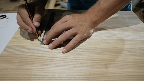 Carpenters workshop Stock Footage 93729661