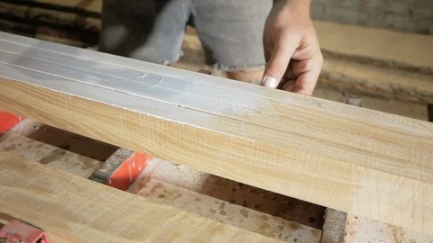 Carpenters workshop Stock Footage 93729773