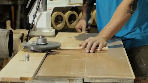 Carpenters workshop Stock Footage 93729943