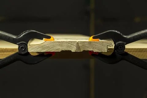 Carpentry clamps Stock Photos