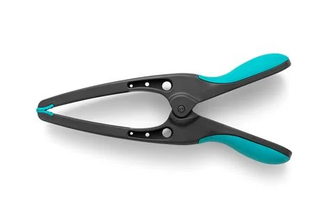 Carpentry plastic clamp Stock Photos