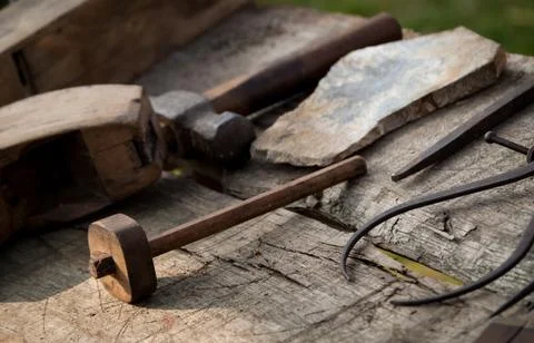 Carpentry tools Stock Photos