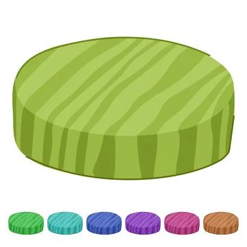 Carpentry wood platform vector cartoon graphic Stock Illustration
