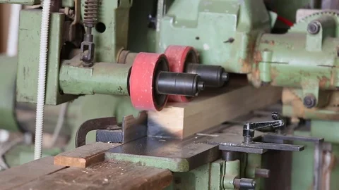 Carpentry, wood sanding Stock Footage 83401340