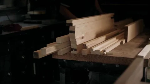 Carpentry workshop Stock Footage 149250158