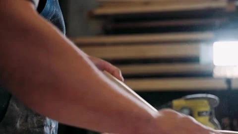 Carpentry workshop Stock Footage 149254721