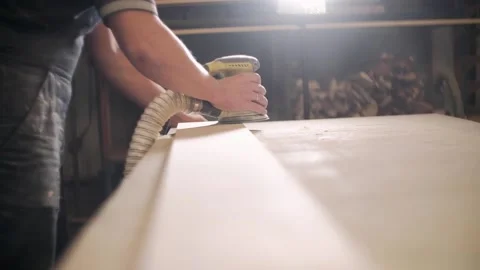 Carpentry workshop Video stock 149256261